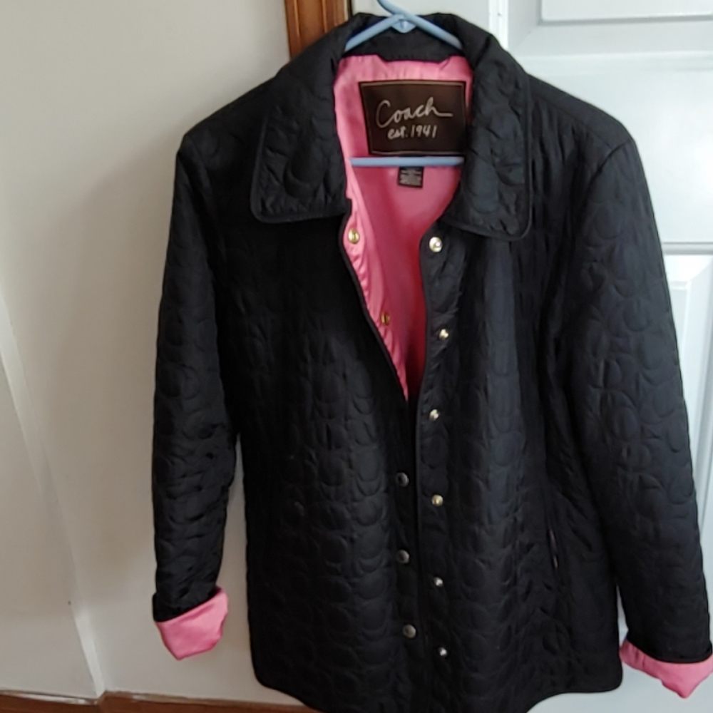 Coach coat size L